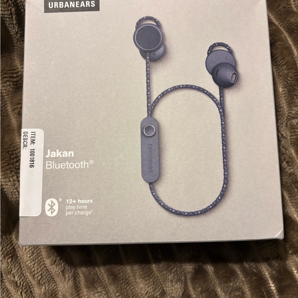 Urbanears Jakan Wireless Earbud Headphones - slate blue